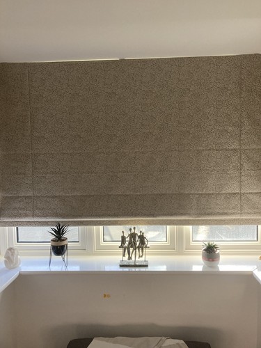 Blackout roman blinds - blackout,