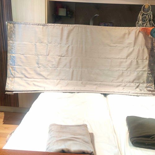 Beige roman blinds 122cm x - h,