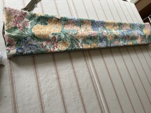 Hand stitched roman blind - stitched,