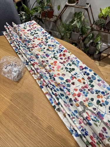 Rue watercolour roman blind - rue,
