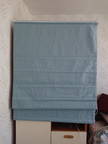 Roman blinds teal colour - roman,