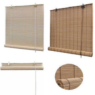 Bamboo roman roller blinds - bamboo,
