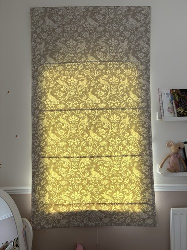 Roman blind heathland linen - roman,