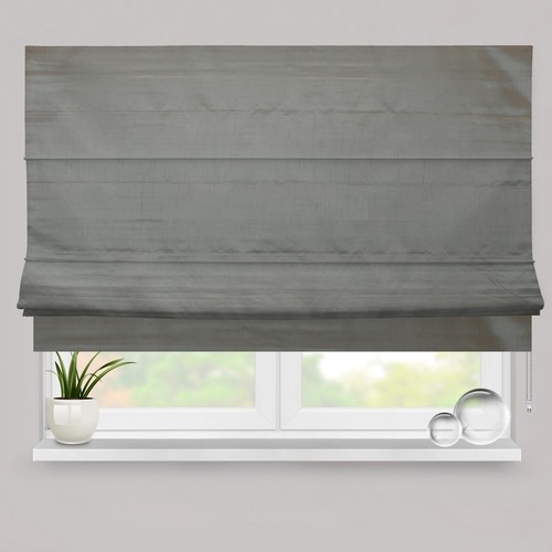 Faux silk blackout roman - silk,